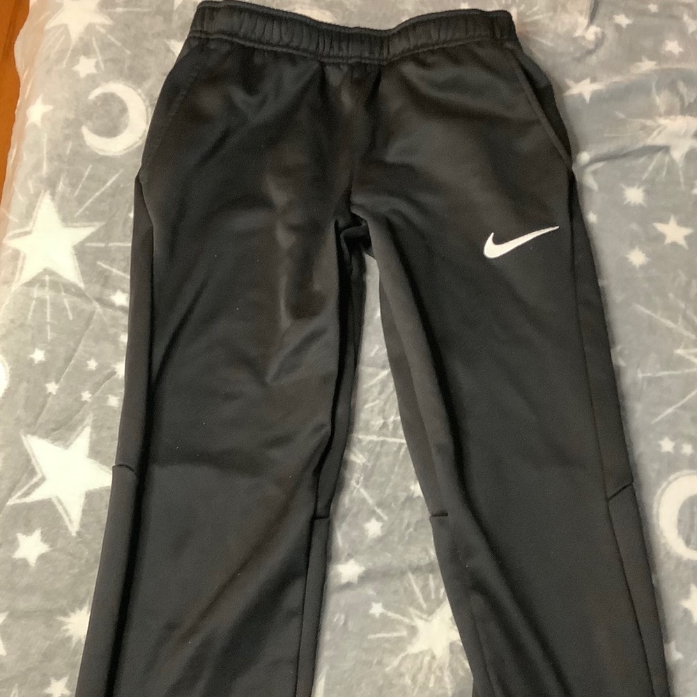 Black Nike joggers